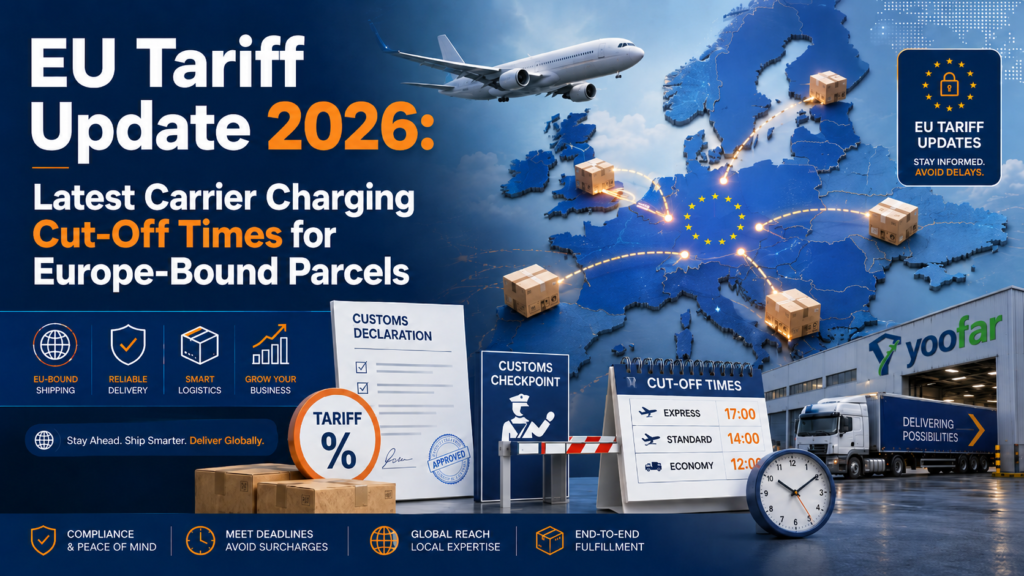 EU Tariff Update 2026: Latest Carrier Charging Cut-Off Times for Europe-Bound Parcels