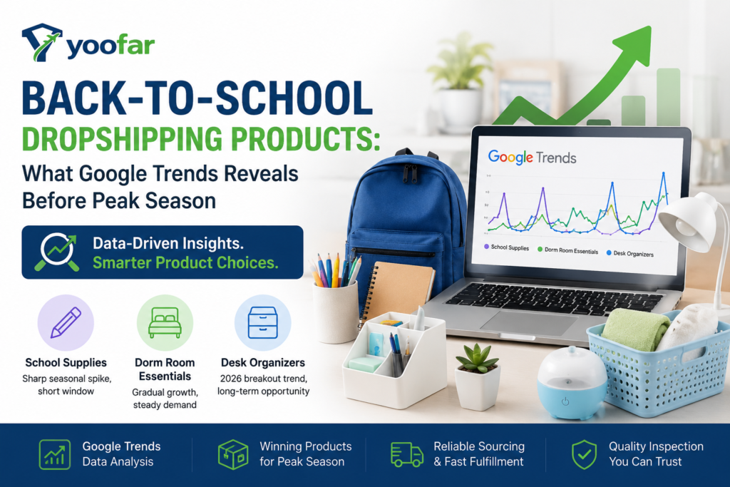 Back-to-School Dropshipping Products: What Google Trends Reveals Before Peak Season