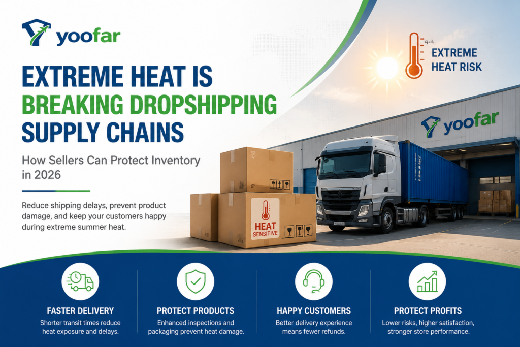 Record Heatwaves Are Breaking Dropshipping Supply Chains: How Sellers Can Avoid Summer Risks