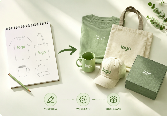 Yoofar custom POD service, turn your design ideas into branded products for dropshipping business