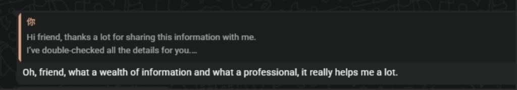 Yoofar customer testimonial from shoes seller Antonie, positive feedback about dropshipping cooperation experience