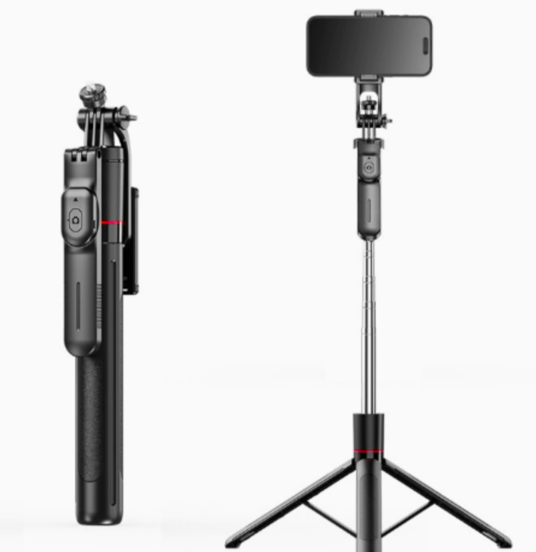 Wireless bluetooth multi-function selfie stick with tripod stand, portable phone holder for photo & short video shooting, Yoofar dropshipping weekly winning product
