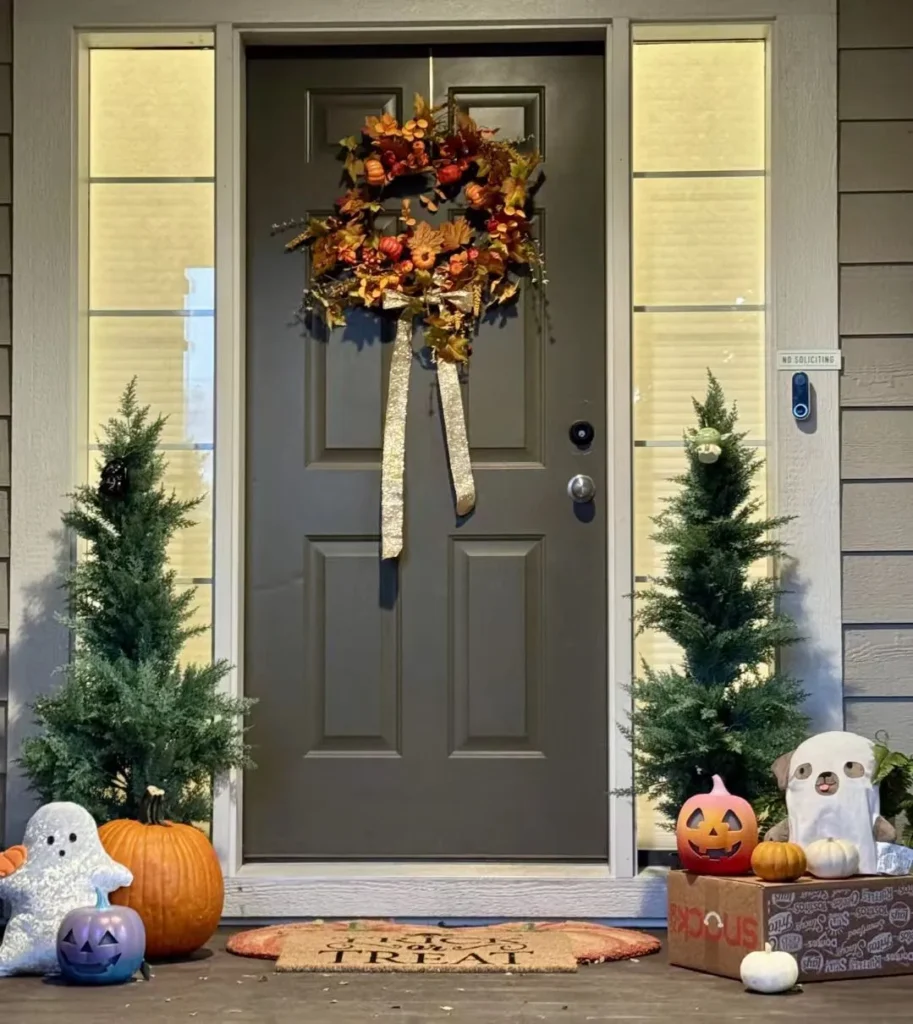 Fall front door home decor for dropshipping