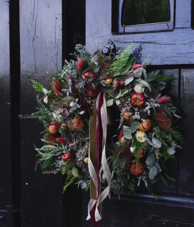 Fall home decor wreath for dropshipping store