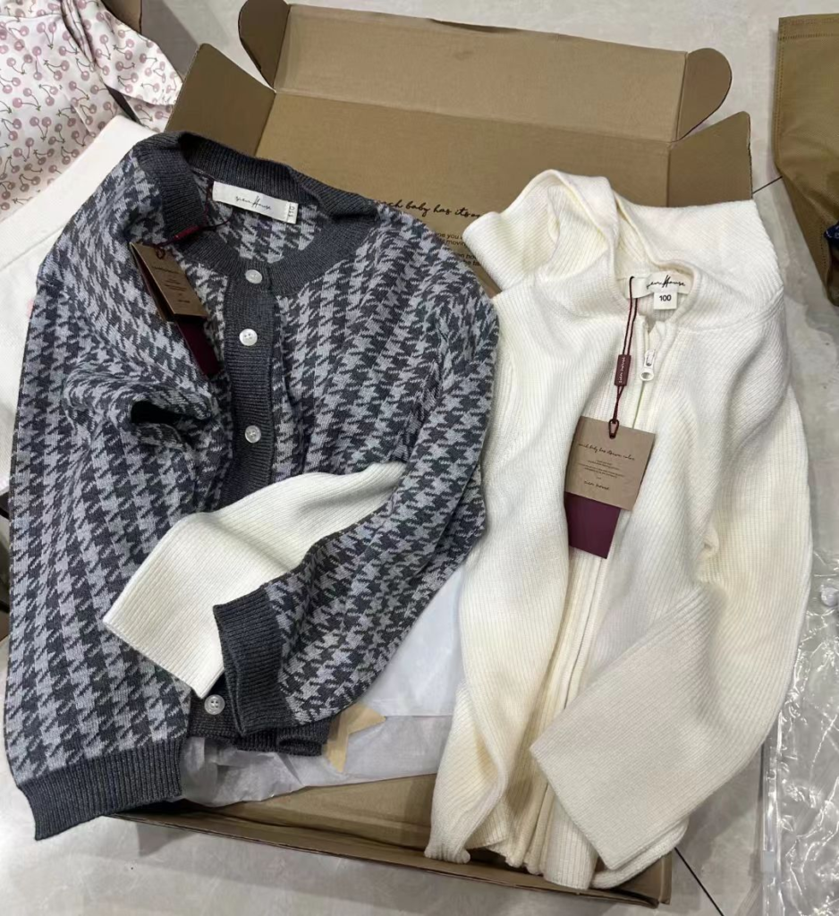 Dropshipping clothing product sample for online store